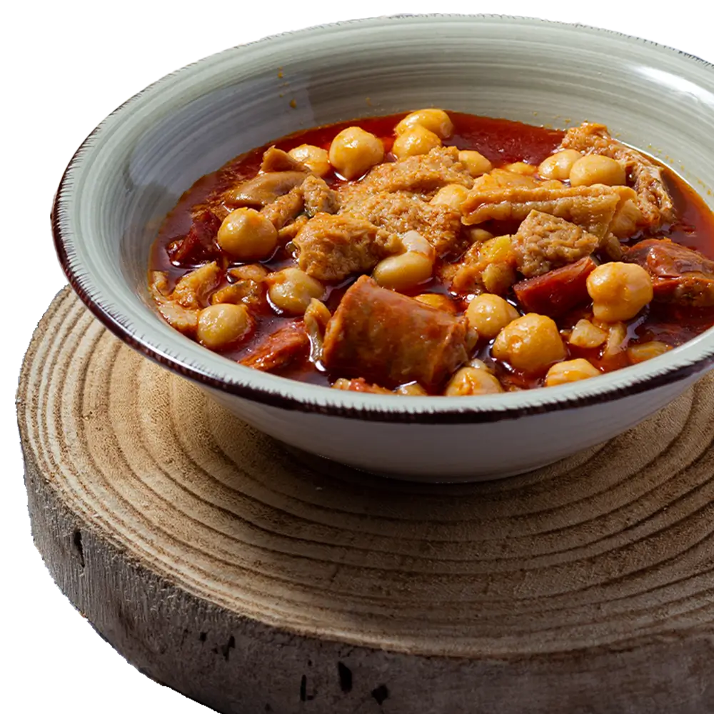 Tapa de Callos casero especialidad de cafetería Xiada en Ponteareas